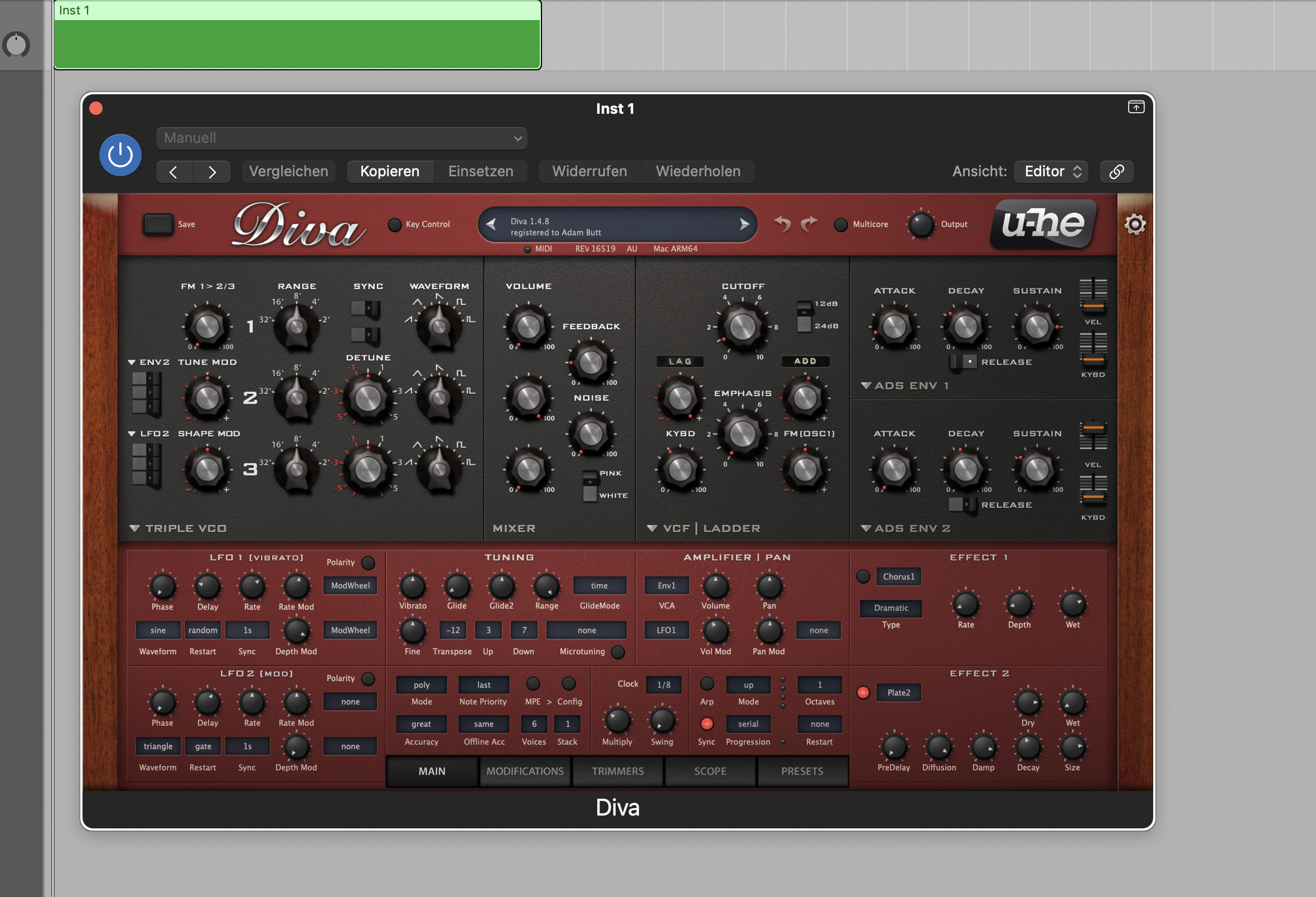 u-he Synth Diva